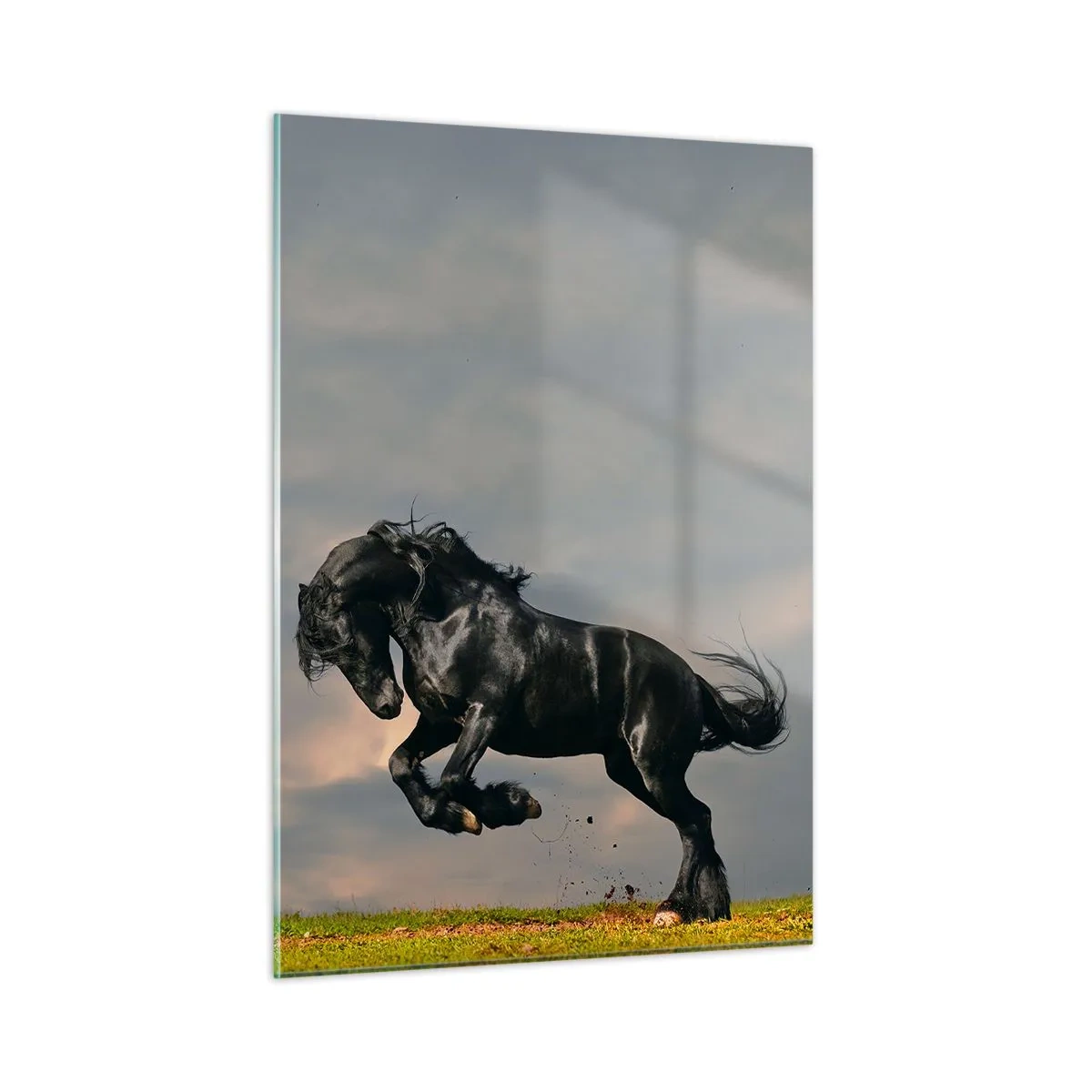 Quadro em vidro - Bonito e lento - 50x70 cm