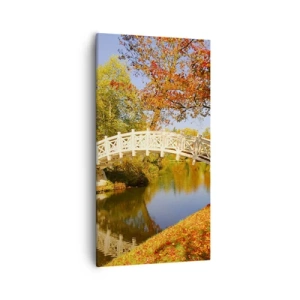 Quadro em tela - Na ponte branca dos suspiros - 55x100 cm