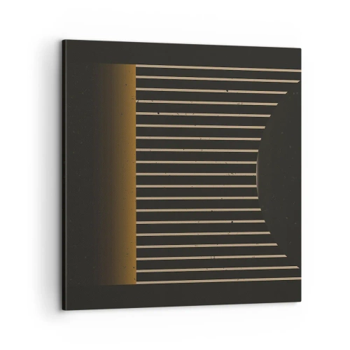 Quadro em tela - Explorar a escuridão - 60x60 cm