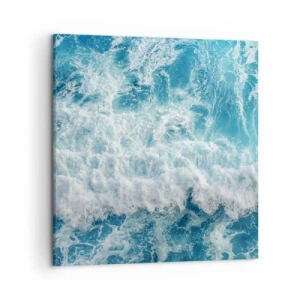 Quadro em tela - Alegremente e aos saltos - 50x50 cm