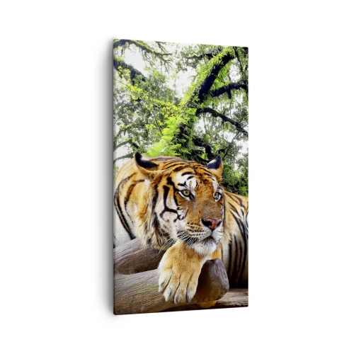 Quadro em tela - Com os melhores cumprimentos - 55x100 cm