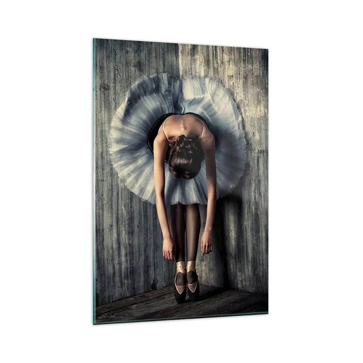 Quadro em vidro - Quando a música desaparece - 80x120 cm