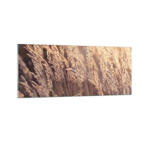 Quadro em vidro - Pronto para receber o outono - 100x40 cm