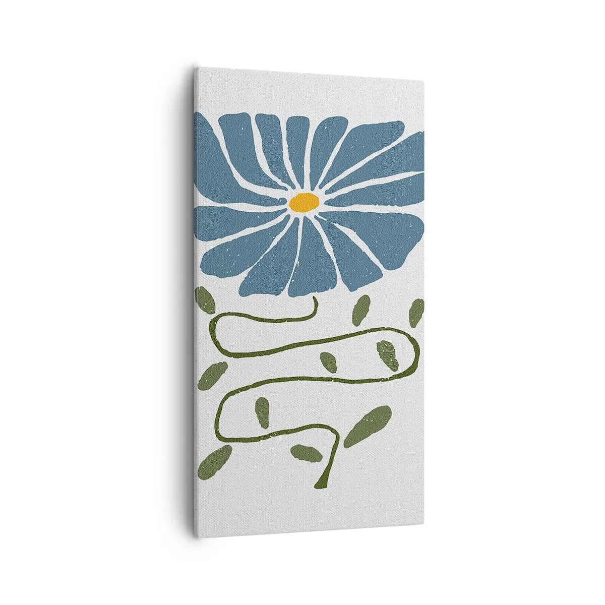 Quadro em tela - Um ramo para uma flor - 55x100 cm