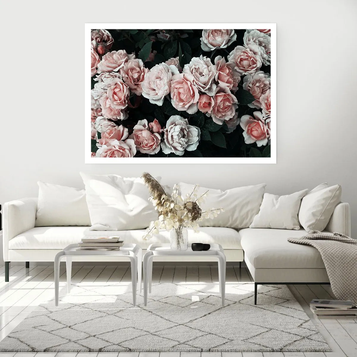 Pôster - Conjuntos de rosas - 91x61 cm