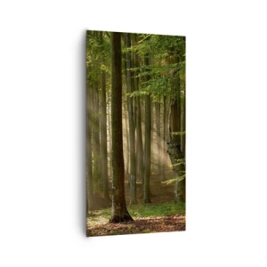 Quadro em tela - Radiante em uma manhã de primavera - 65x120 cm