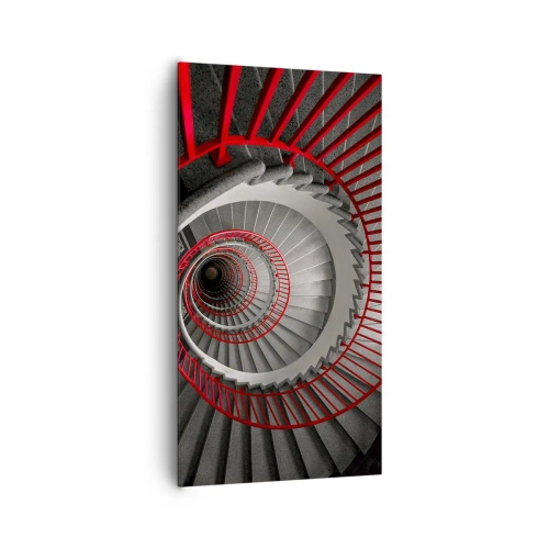 Quadro em tela - Diversão de arquitetura - 65x120 cm