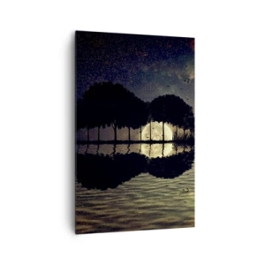 Quadro em tela - Uma noite no Fim do Mundo - 80x120 cm