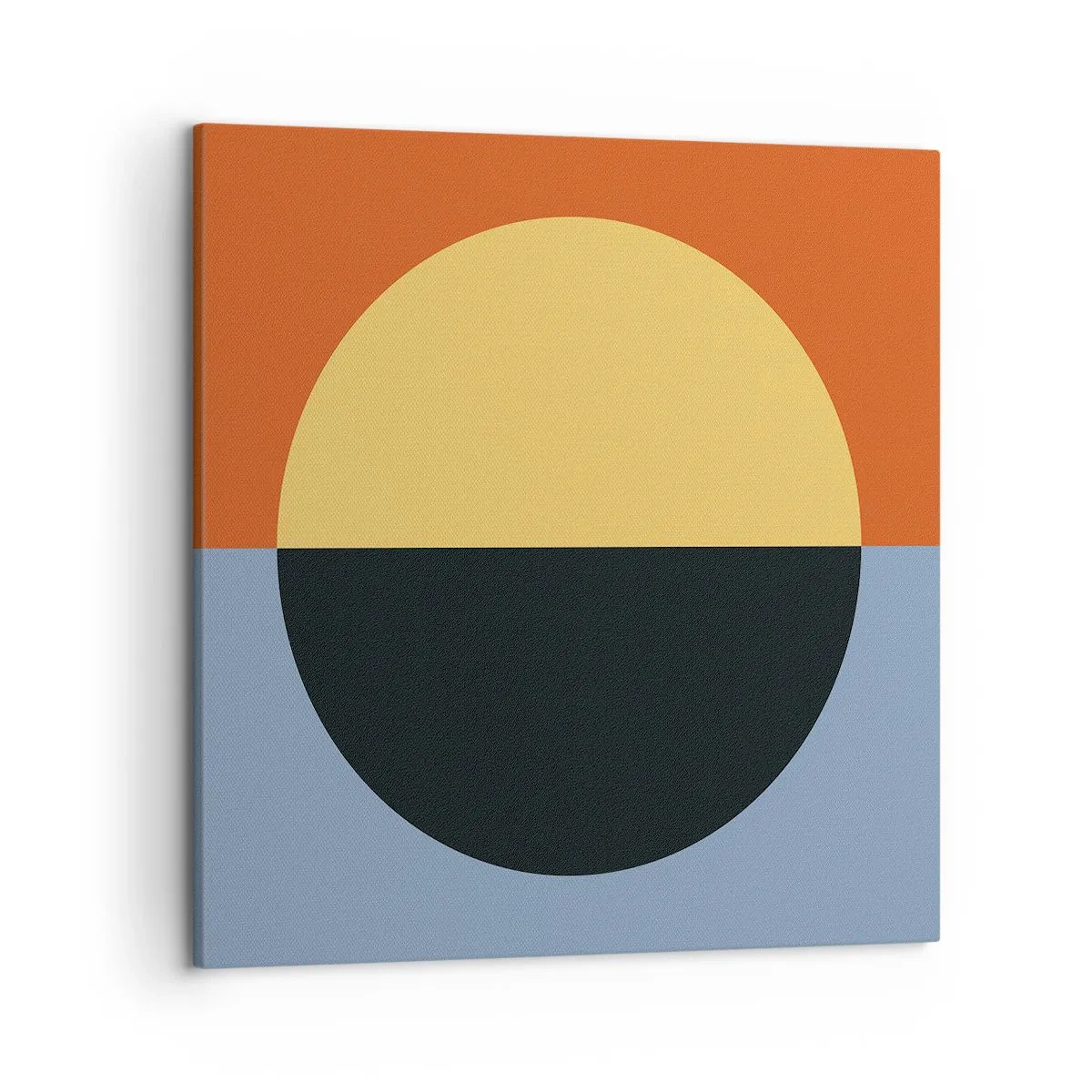 Quadro em tela - Composição do calor e do frio - 50x50 cm