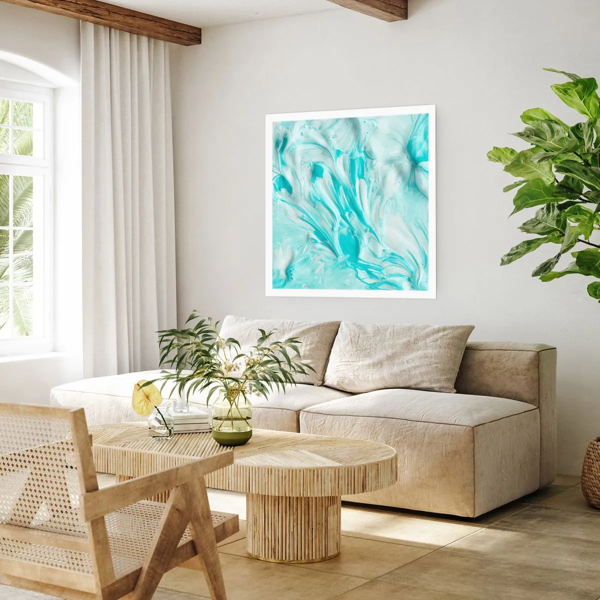 Pôster - Juntos para sempre - 50x50 cm