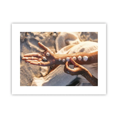 Pôster - Beleza na ponta dos dedos - 40x30 cm