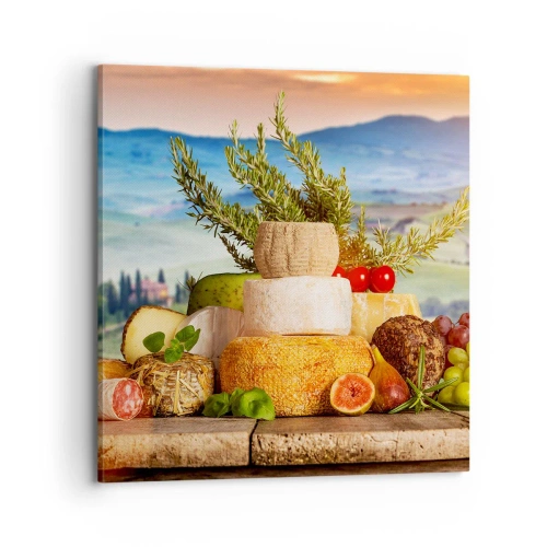 Quadro em tela - Alegria italiana - 70x70 cm