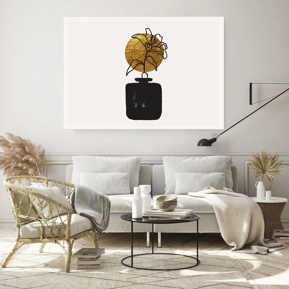 Pôster - A beleza vale seu peso em ouro - 70x50 cm