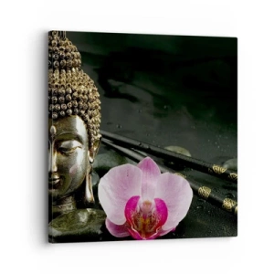 Quadro em tela - Harmonia entre sabedoria e beleza - 30x30 cm