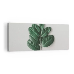 Quadro em tela - Desenho da própria natureza - 100x40 cm