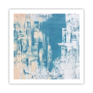 Pôster - Através da estalactite de gelo - 60x60 cm