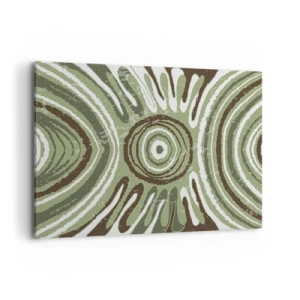 Quadro em tela - Uma explosão de emoções - 120x80 cm