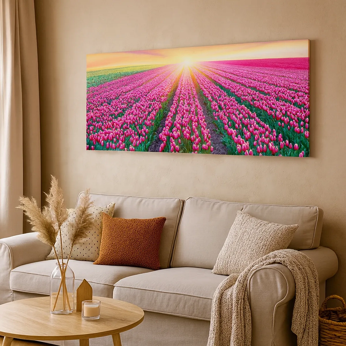 Quadro em tela - Quinta da Beleza - 30x30 cm