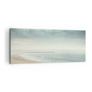 Quadro em tela - Em busca da paz - 100x40 cm