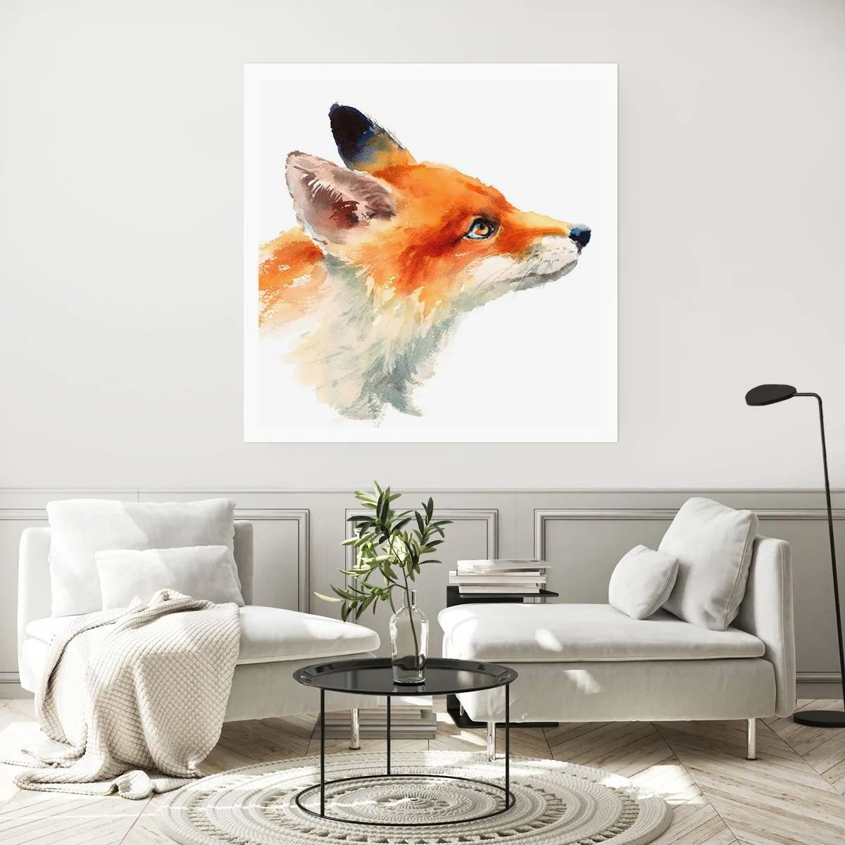 Pôster - Nunca é demais ter cuidado - 50x50 cm