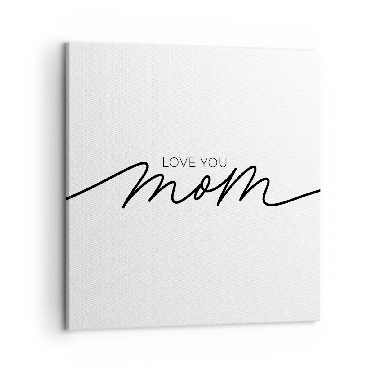 Quadro em tela - Uma grande emoção - 60x60 cm