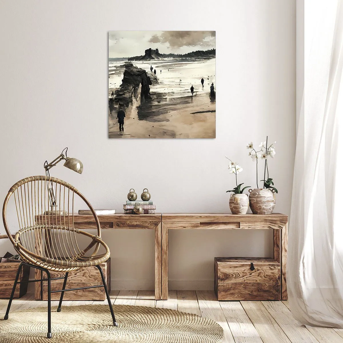 Quadro em tela - Convocados - 40x40 cm