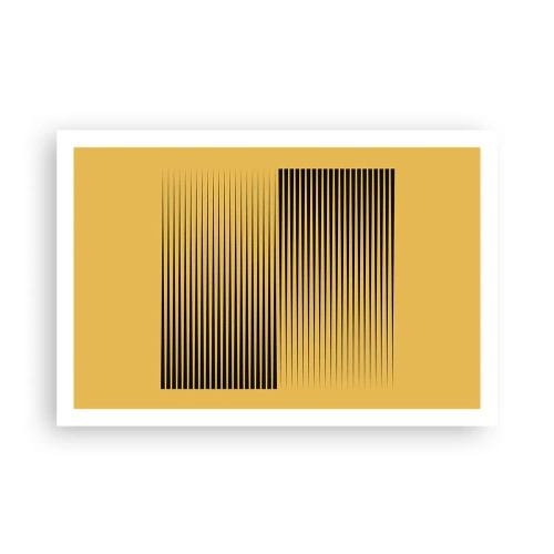 Pôster - Quadratura de opostos - 91x61 cm