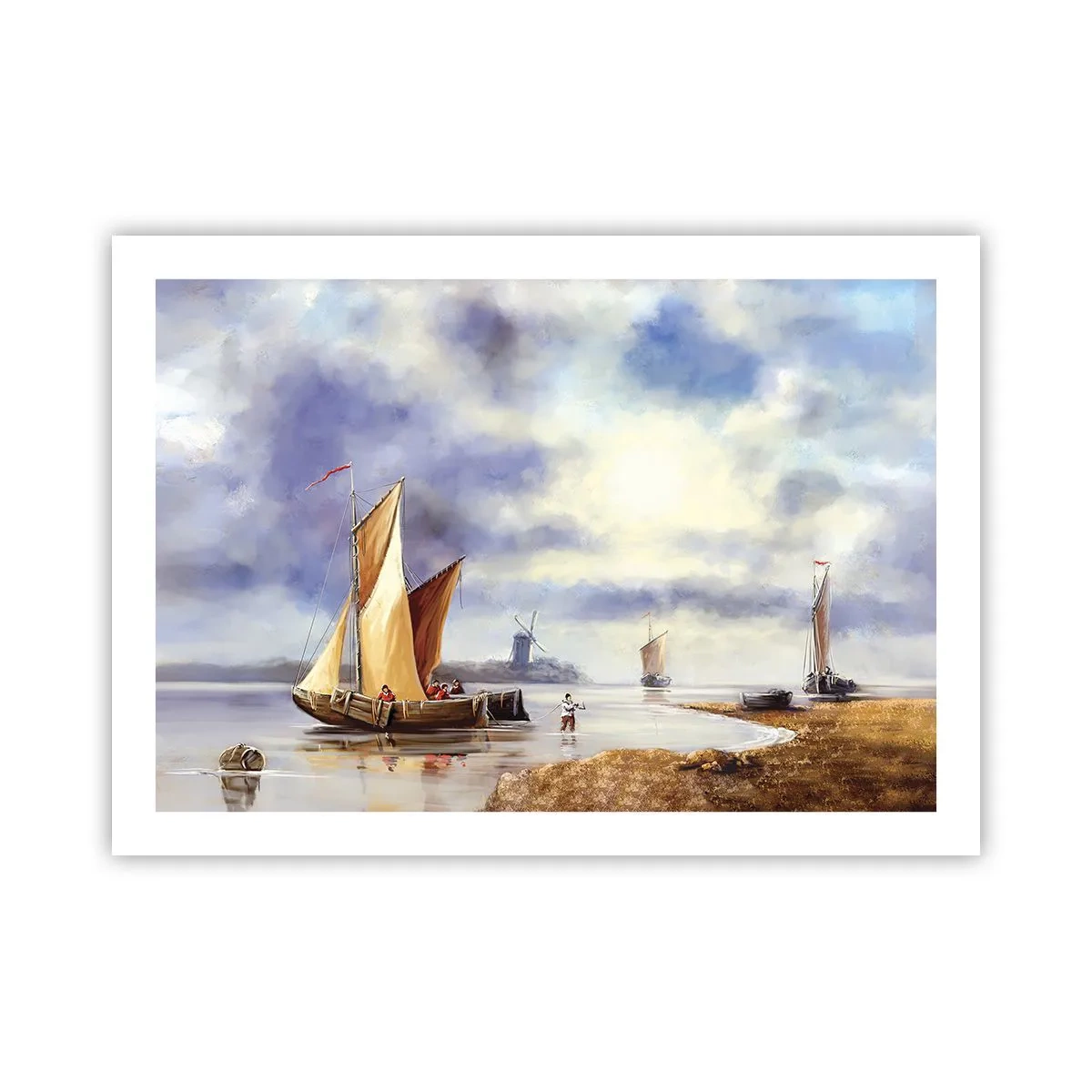 Pôster - O regresso dos marinheiros - 70x50 cm