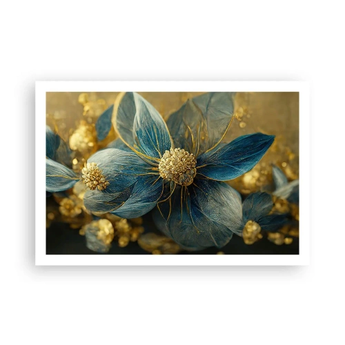 Pôster - Florescer com ouro - 91x61 cm