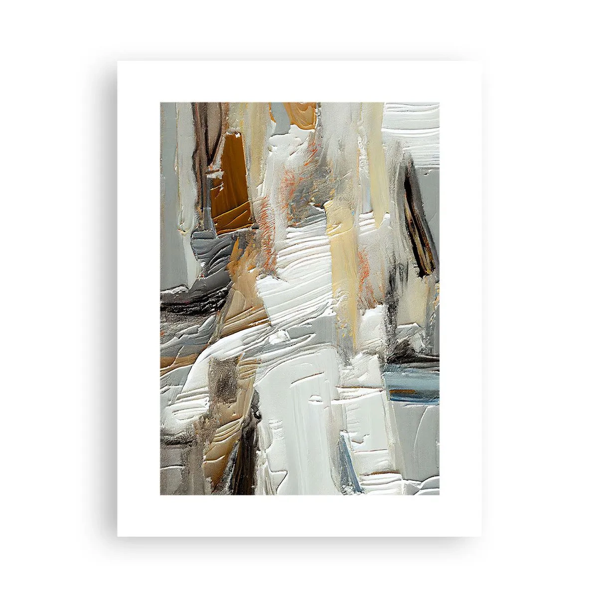 Pôster - Camadas coloridas - 30x40 cm