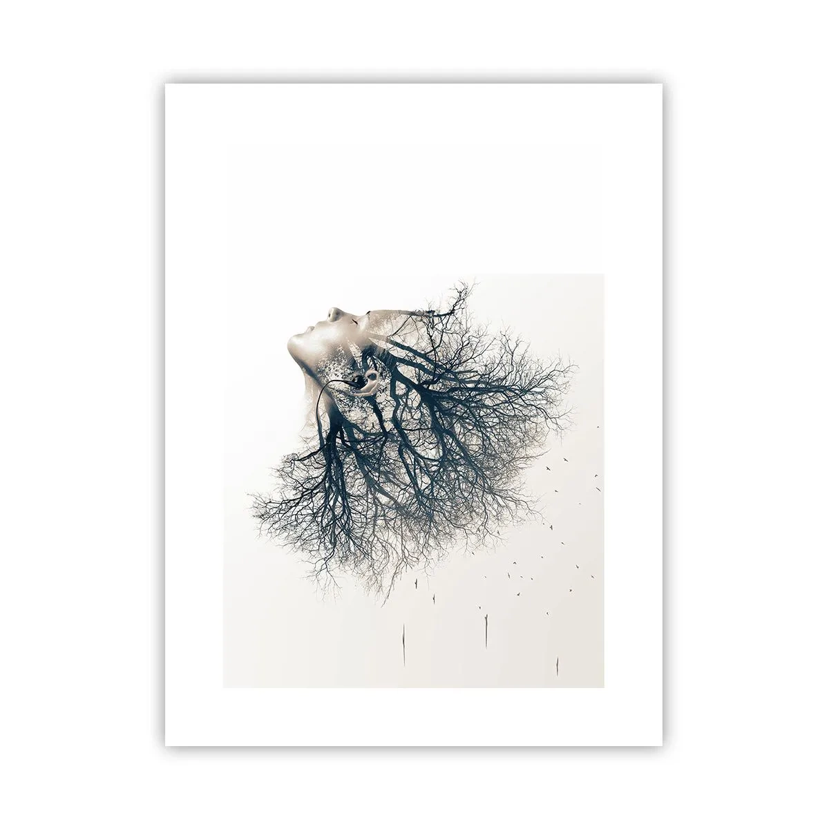 Pôster - Ouvir o sussurro da árvore - 30x40 cm