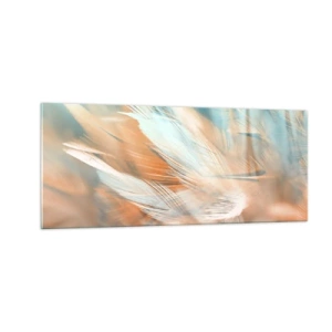 Quadro em vidro - Na terra da gentileza - 100x40 cm