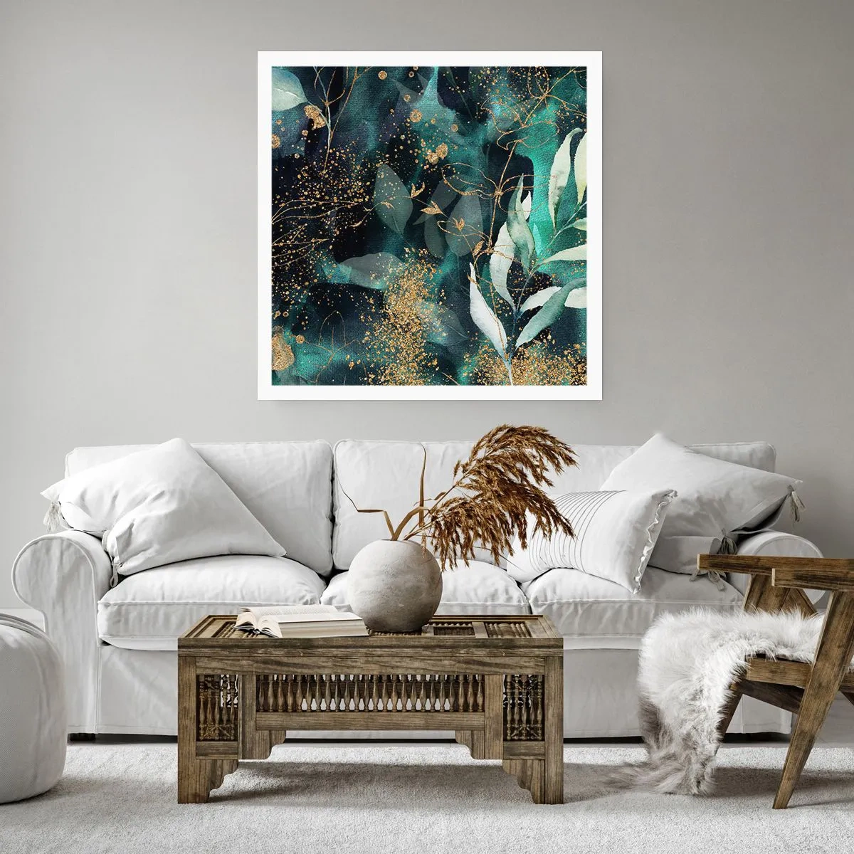 Pôster - Jardim Mágico - 40x40 cm