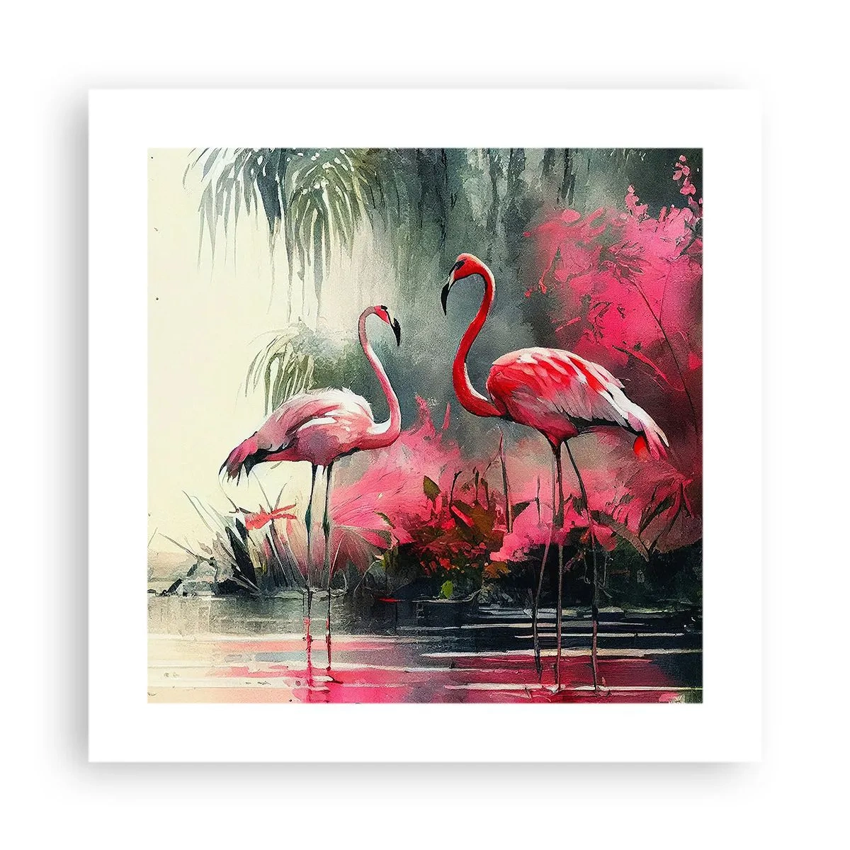 Pôster - Uma lição de graça natural - 40x40 cm