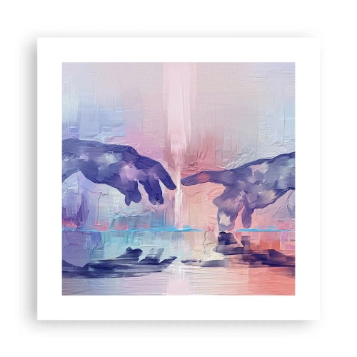 Pôster - Faísca divina da vida - 40x40 cm