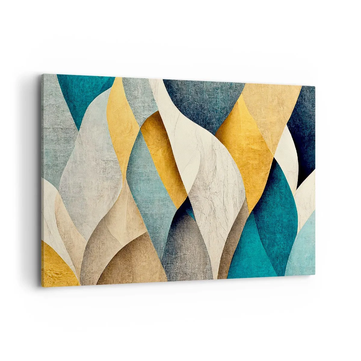 Quadro em tela - Ritmo e onda - 100x70 cm