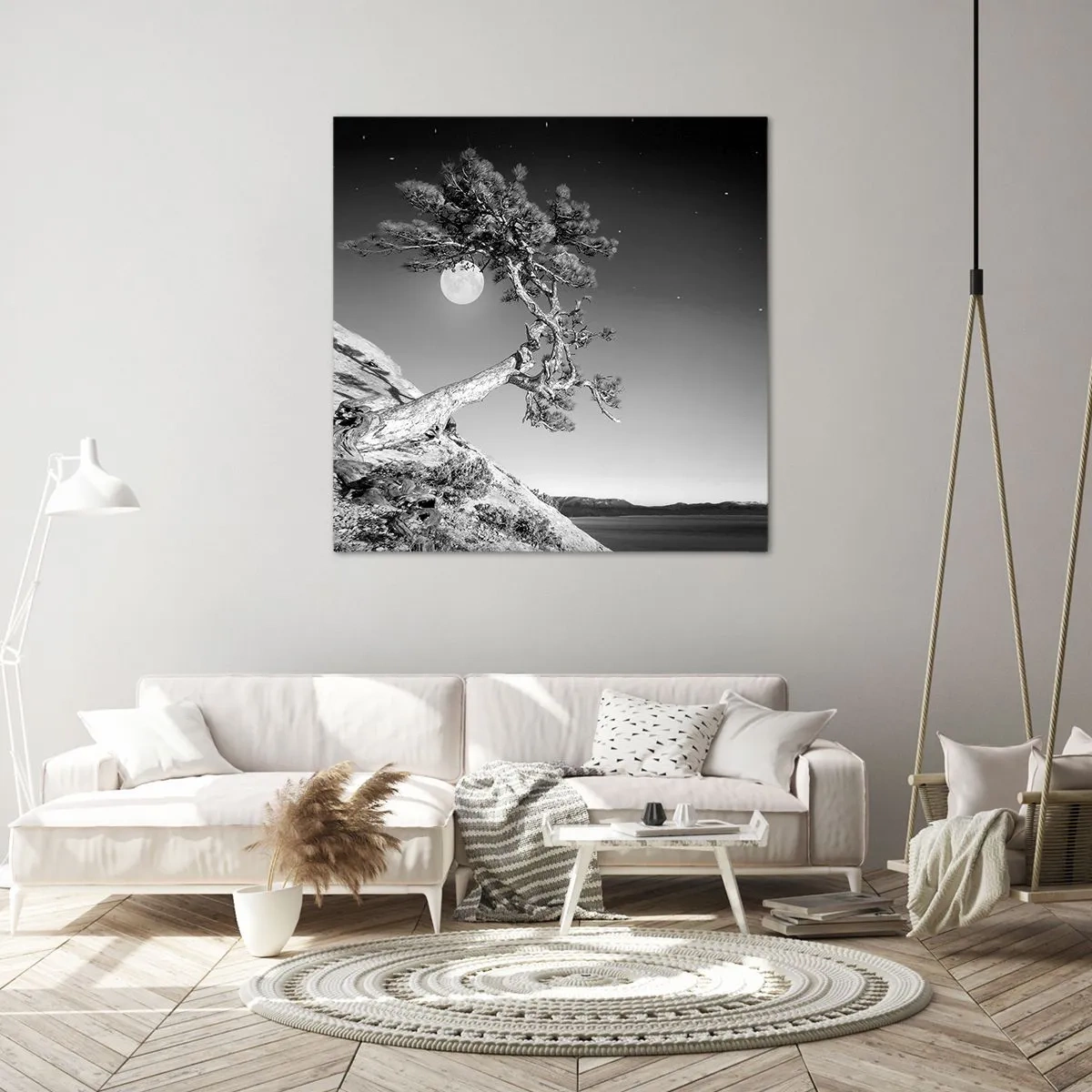 Quadro em tela - Guerreira vitoriosa - 70x70 cm