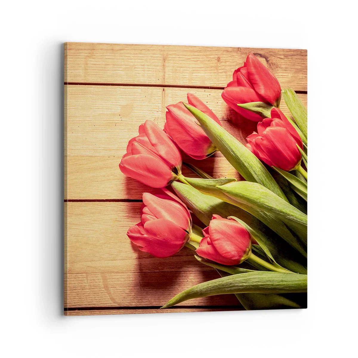 Quadro em tela - Declaração de primavera - 70x70 cm