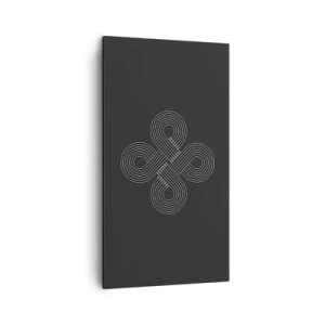 Quadro em tela - No espírito celta - 45x80 cm