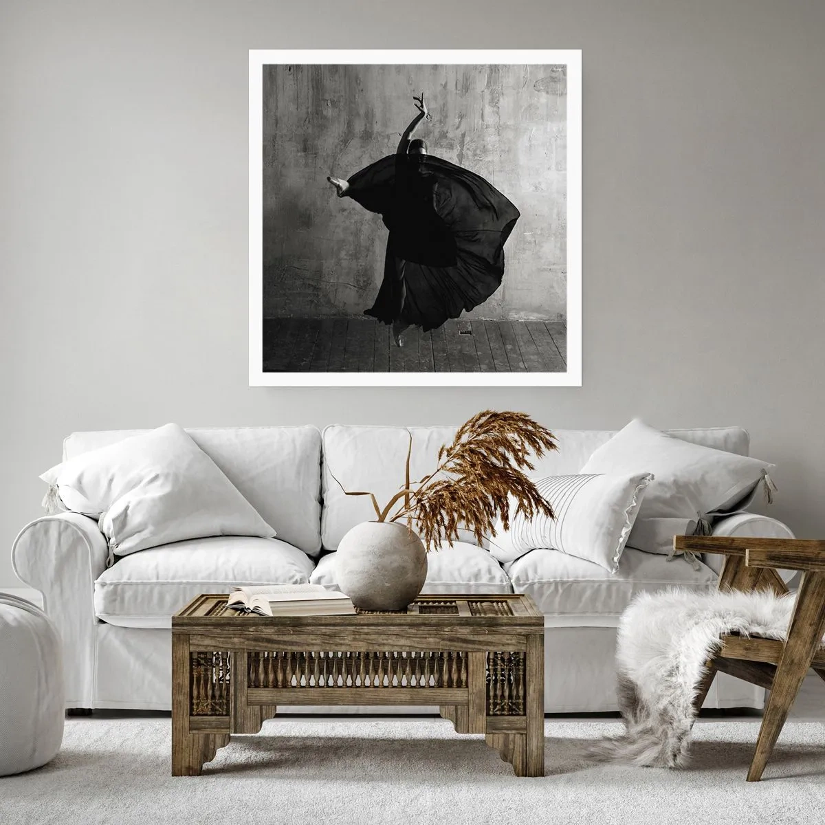 Pôster - Cheio de paixão - 40x40 cm