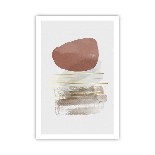 Pôster - Colunata abstrata - 61x91 cm