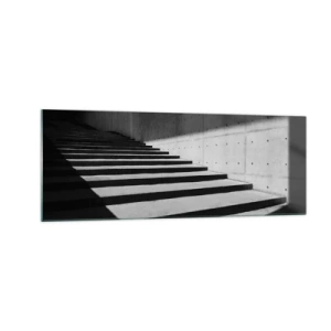 Quadro em vidro - A beleza crua do modernismo - 140x50 cm