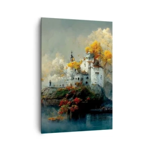 Quadro em tela - O começo de uma história romântica - 70x100 cm