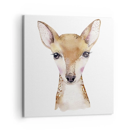 Quadro em tela - A Natureza da Inocência - 50x50 cm