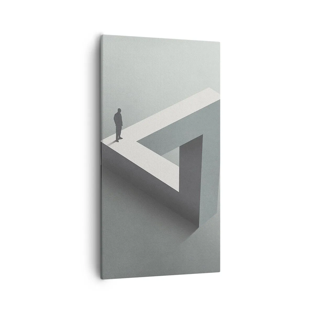 Quadro em tela - Mas é possível - 55x100 cm