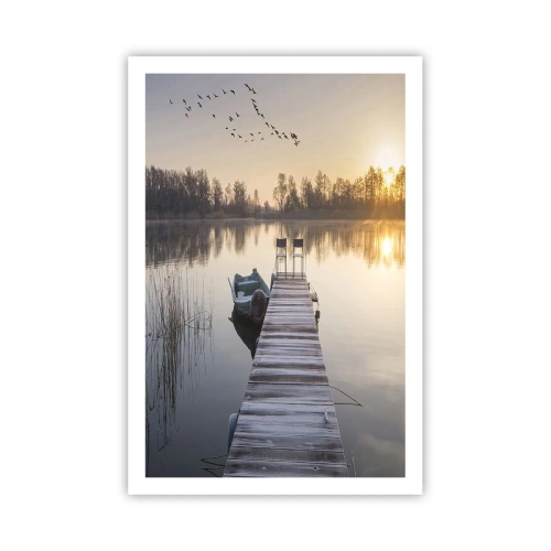 Pôster - Voltarei dentro de algum tempo - 61x91 cm