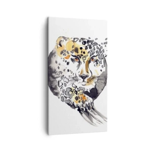 Quadro em tela - Beleza predatória - 45x80 cm
