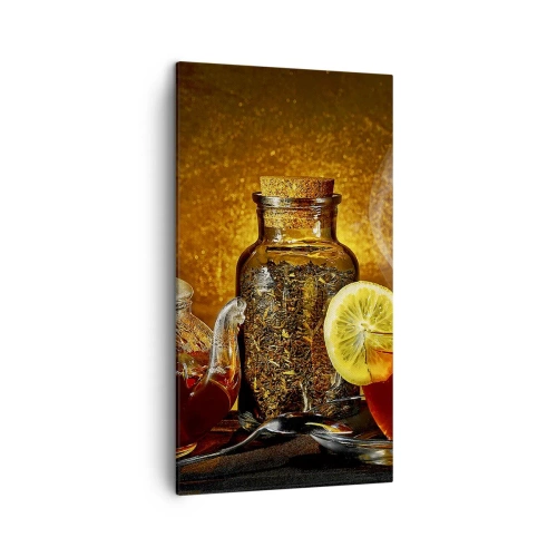 Quadro em tela - Ao estilo dos mestres holandeses - 45x80 cm