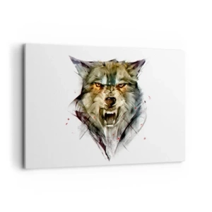 Quadro em tela - Nem um passo! - 120x80 cm