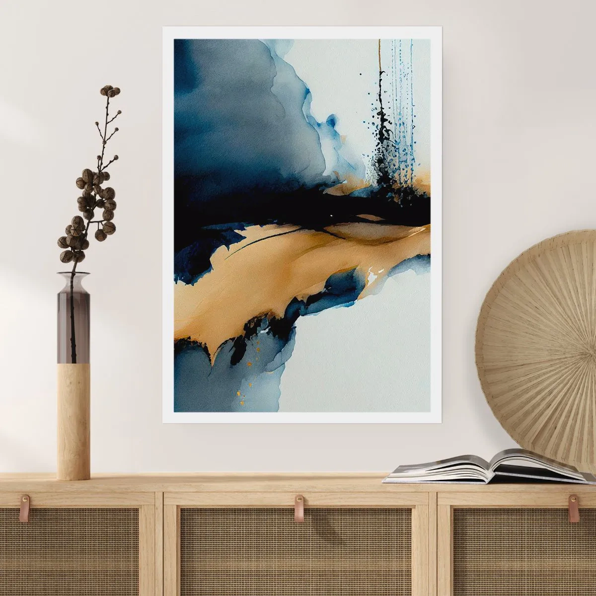 Pôster - Atrás da cortina - 30x40 cm